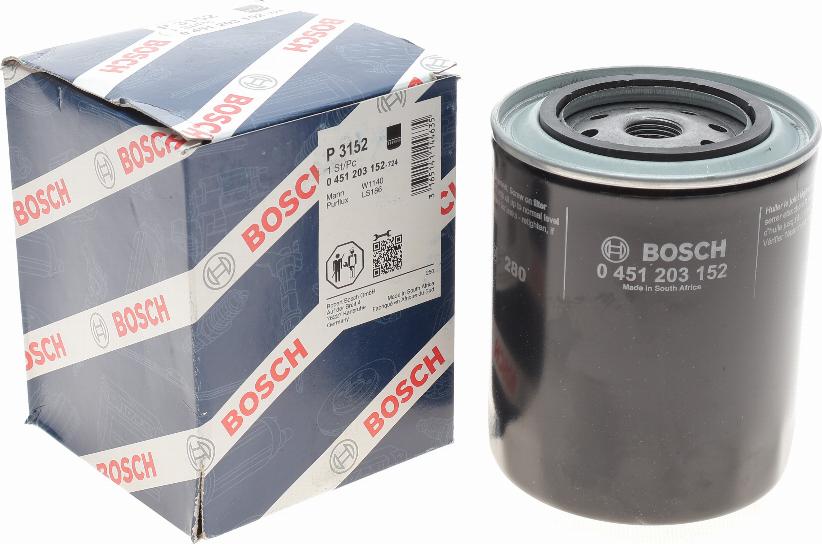 BOSCH 0 451 203 152 - Öljynsuodatin inparts.fi