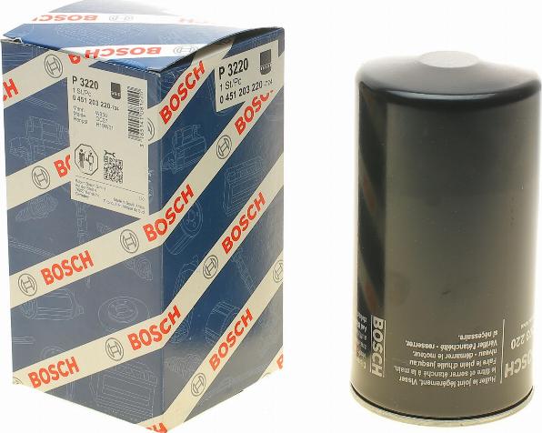 BOSCH 0 451 203 220 - Öljynsuodatin inparts.fi