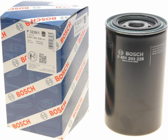 BOSCH 0 451 203 228 - Öljynsuodatin inparts.fi