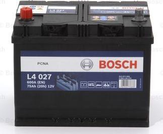 BOSCH 0 092 L40 270 - Käynnistysakku inparts.fi