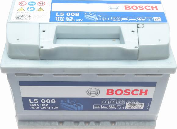 BOSCH 0 092 L50 080 - Käynnistysakku inparts.fi