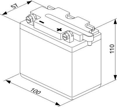 BOSCH 0 092 M40 070 - Käynnistysakku inparts.fi