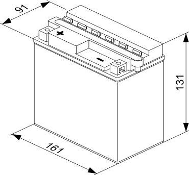 BOSCH 0 092 M40 310 - Käynnistysakku inparts.fi