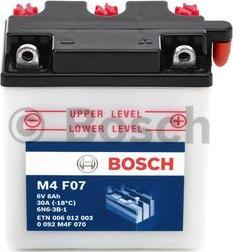 BOSCH 0 092 M4F 070 - Käynnistysakku inparts.fi