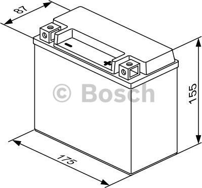 BOSCH 0 092 M60 230 - Käynnistysakku inparts.fi