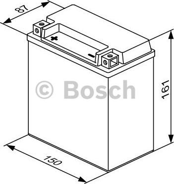 BOSCH 0 092 M60 220 - Käynnistysakku inparts.fi