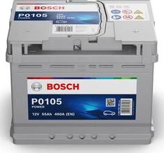 BOSCH 0 092 P01 050 - Käynnistysakku inparts.fi