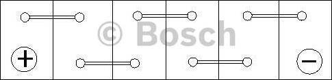 BOSCH 0 092 S40 090 - Käynnistysakku inparts.fi