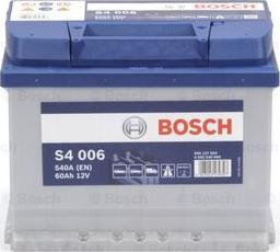 BOSCH 0 092 S40 060 - Käynnistysakku inparts.fi