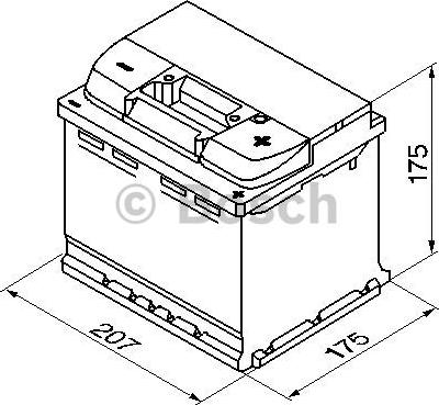 BOSCH 0 092 S40 010 - Käynnistysakku inparts.fi