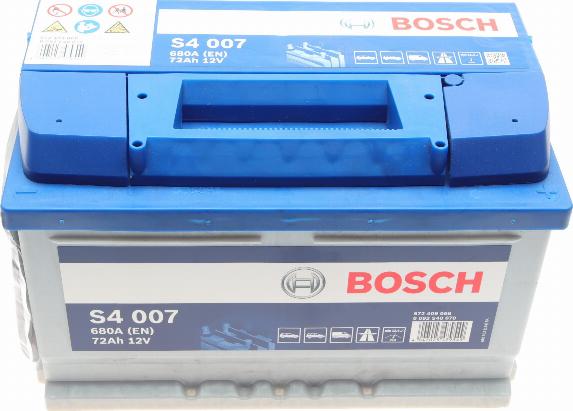 BOSCH 0 092 S40 070 - Käynnistysakku inparts.fi