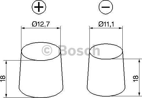 BOSCH 0 092 S40 180 - Käynnistysakku inparts.fi