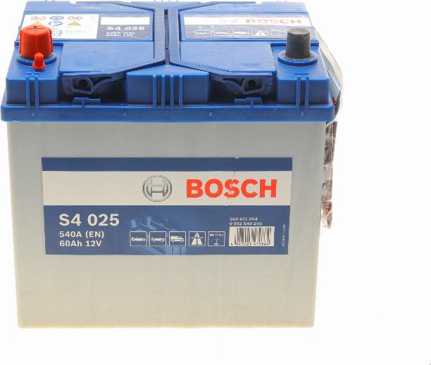 BOSCH 0 092 S40 250 - Käynnistysakku inparts.fi