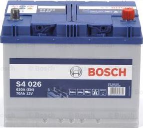 BOSCH 0 092 S40 260 - Käynnistysakku inparts.fi