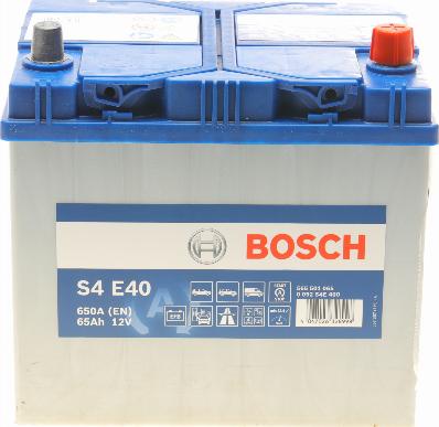 BOSCH 0 092 S4E 400 - Käynnistysakku inparts.fi