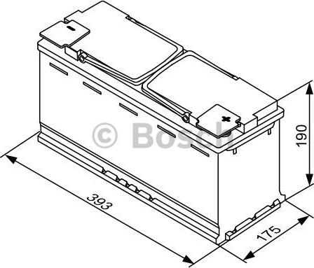 BOSCH 0 092 S60 150 - Käynnistysakku inparts.fi