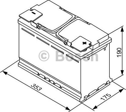 BOSCH 0 092 S60 130 - Käynnistysakku inparts.fi