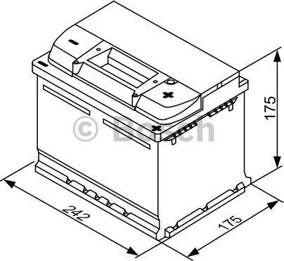 BOSCH 0 092 S30 041 - Käynnistysakku inparts.fi