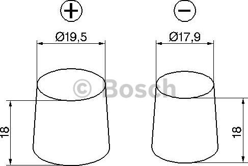 BOSCH 0 092 S40 100 - Käynnistysakku inparts.fi