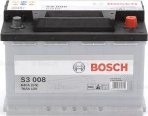 BOSCH 0 092 S30 080 - Käynnistysakku inparts.fi