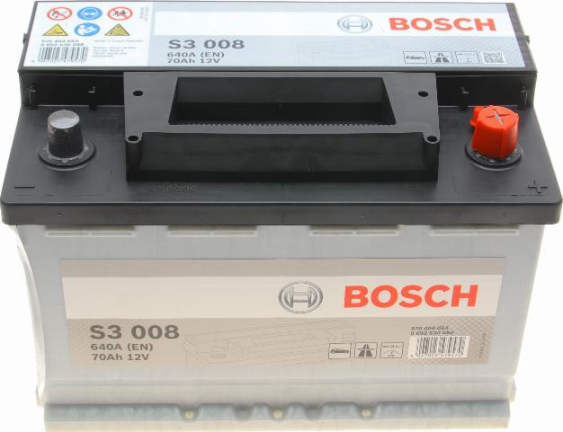 BOSCH 0 092 S30 080 - Käynnistysakku inparts.fi