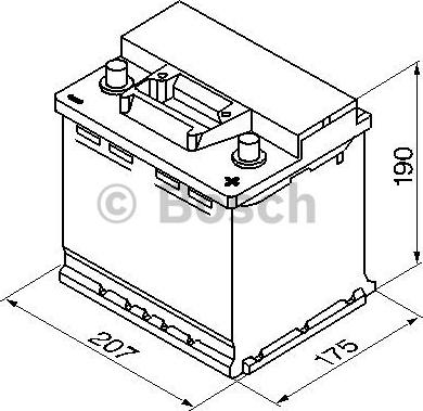 BOSCH 0 092 S30 020 - Käynnistysakku inparts.fi