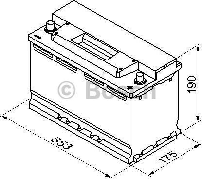 BOSCH 0 092 S30 130 - Käynnistysakku inparts.fi