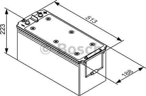 BOSCH 0 092 T30 540 - Käynnistysakku inparts.fi