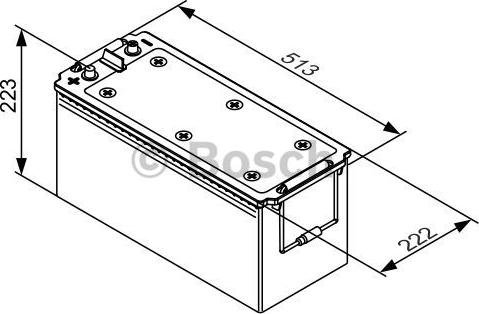 BOSCH 0 092 T30 550 - Käynnistysakku inparts.fi