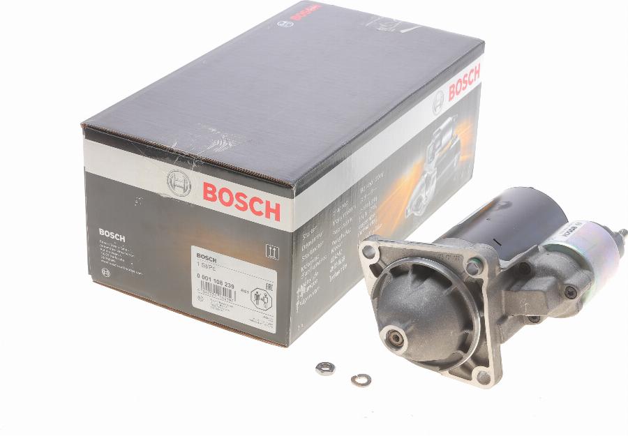 BOSCH 0 001 108 239 - Käynnistinmoottori inparts.fi
