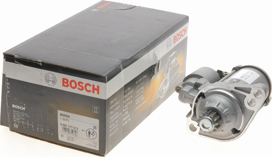 BOSCH 0 001 177 012 - Käynnistinmoottori inparts.fi