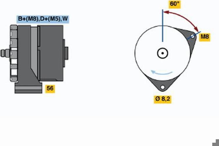 BOSCH 0 120 469 931 - Hihnapyörä, laturi inparts.fi