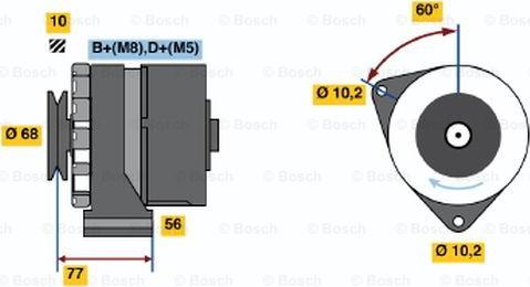 BOSCH 0 120 469 589 - Laturi inparts.fi