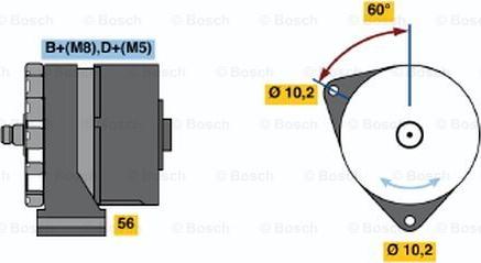 BOSCH 0 120 469 811 - Laturi inparts.fi