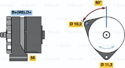 BOSCH 0 120 469 682 - Laturi inparts.fi