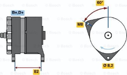 BOSCH 0 120 469 808 - Laturi inparts.fi