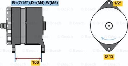 BOSCH 0 120 468 028 - Laturi inparts.fi