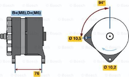 BOSCH 0 120 468 102 - Laturi inparts.fi