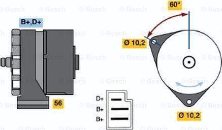 BOSCH 0 120 489 935 - Laturi inparts.fi