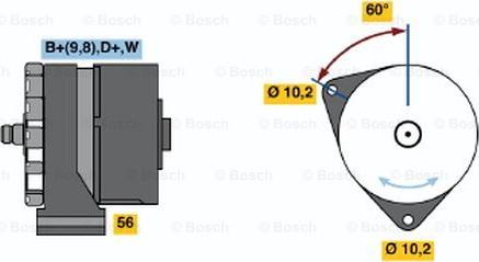 BOSCH 0 120 489 469 - Laturi inparts.fi