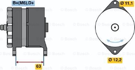 BOSCH 0 120 489 410 - Laturi inparts.fi