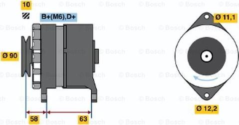 BOSCH 0 120 489 413 - Laturi inparts.fi