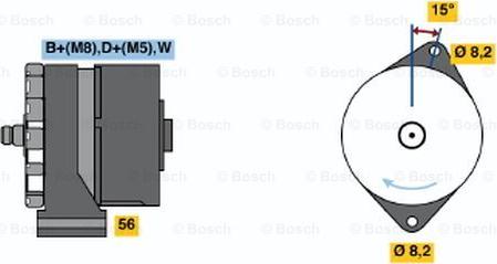 BOSCH 0 120 489 434 - Laturi inparts.fi