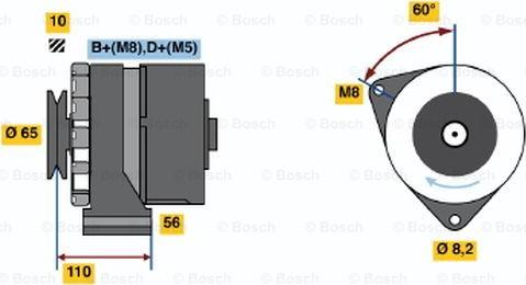 BOSCH 0 120 489 363 - Laturi inparts.fi