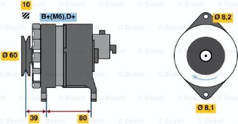 BOSCH 0 120 488 012 - Laturi inparts.fi