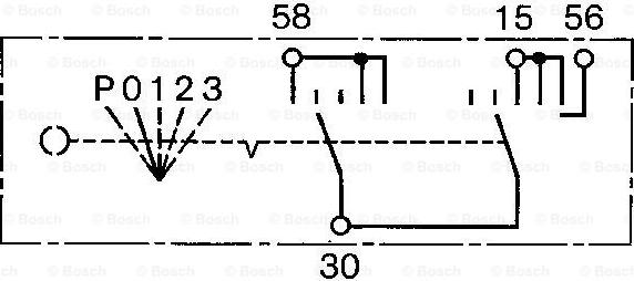 BOSCH 0 342 202 001 - Virtalukko inparts.fi