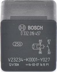 BOSCH 0 332 019 457 - Rele, työvirta inparts.fi