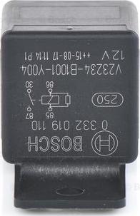 BOSCH 0 332 019 110 - Rele, polttoainepumppu inparts.fi