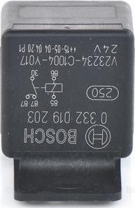 BOSCH 0 332 019 203 - Rele, työvirta inparts.fi