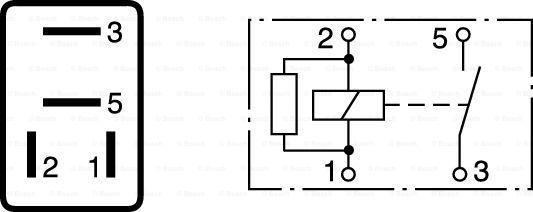 BOSCH 0 332 207 321 - Rele, työvirta inparts.fi